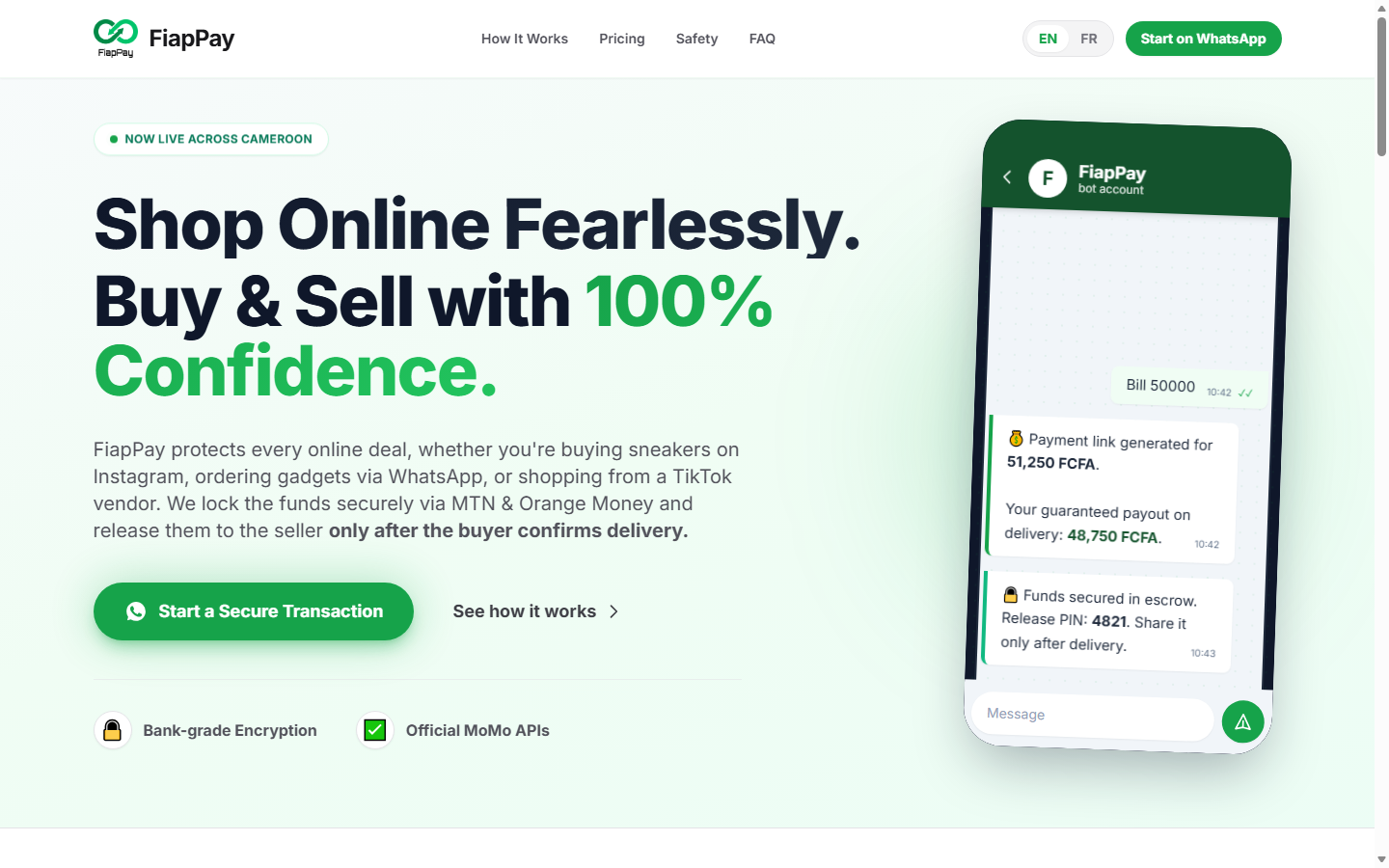 FiapPay : le séquestre en tant que service via WhatsApp, construit en Rust